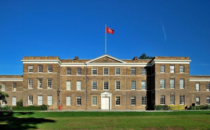 University of Leicester, with blue sky