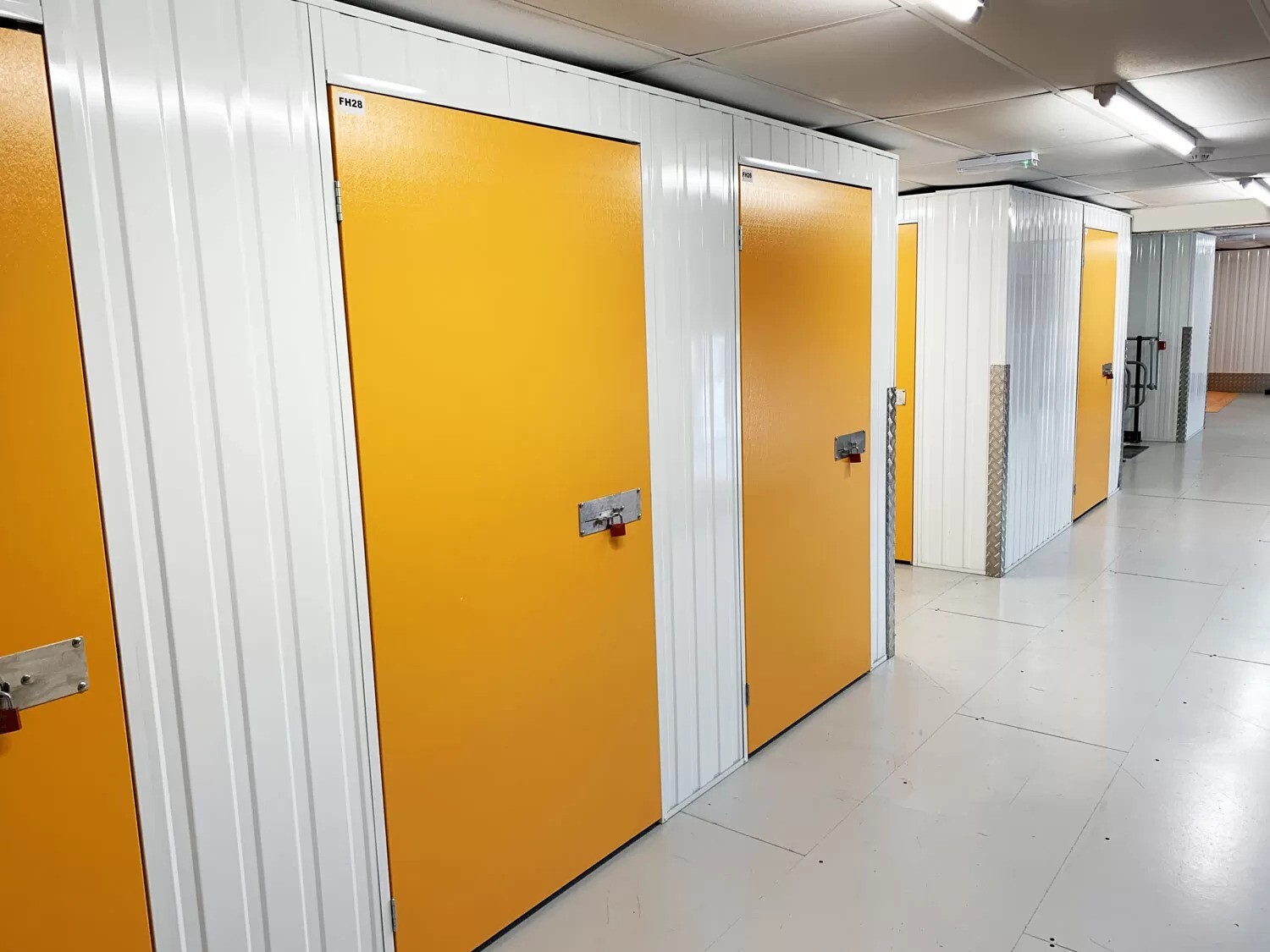 New self storage units at Manchester self storage facility